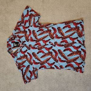 Cuidado con el Perro Feather Shirt